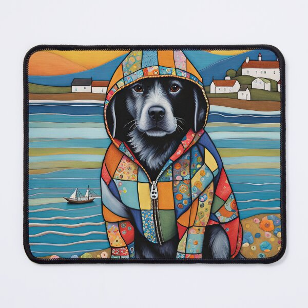 Item preview, Puppy walking at an English seaside designed and sold by Colin Bentham.