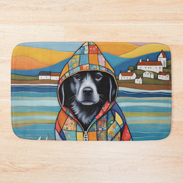 Item preview, Puppy walking at an English seaside designed and sold by Colin Bentham.