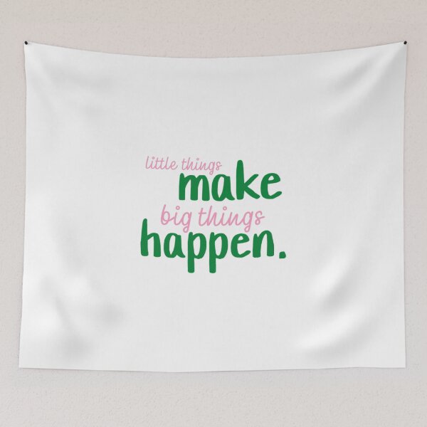 Item preview, Little Things Make Big Things Happen. designed and sold by GMM Designs.