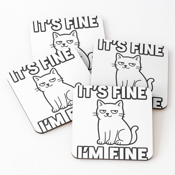 Item preview, IT'S FINE I'M FINE designed and sold by foxtrot813.