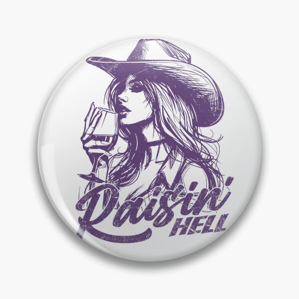 Item preview, Raisin' Hell Funny Western Cowgirl Wine designed and sold by Jcat7.