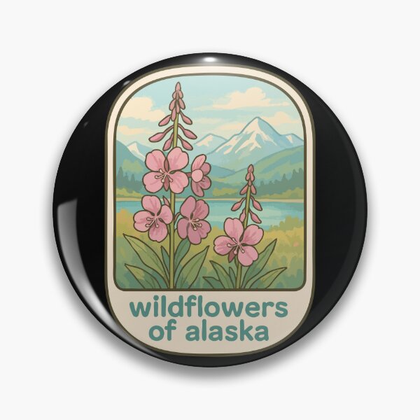 Item preview, Fireweed Wilflowers Of Alaska designed and sold by TomFrontierArt.