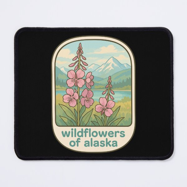Item preview, Fireweed Wilflowers Of Alaska designed and sold by TomFrontierArt.