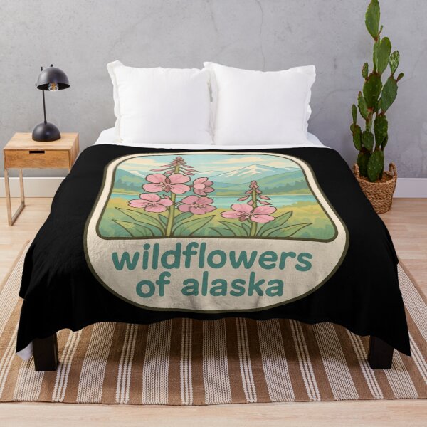 Item preview, Fireweed Wilflowers Of Alaska designed and sold by TomFrontierArt.