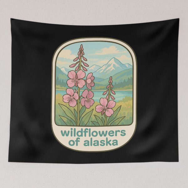 Item preview, Fireweed Wilflowers Of Alaska designed and sold by TomFrontierArt.
