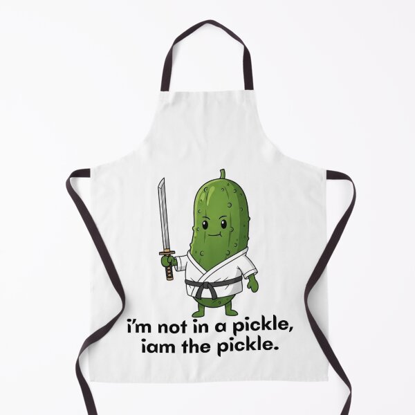 Item preview, Funny I'm Not In A Pickle I Am The Pickle - Cucumber Samurai designed and sold by MotivaChic.