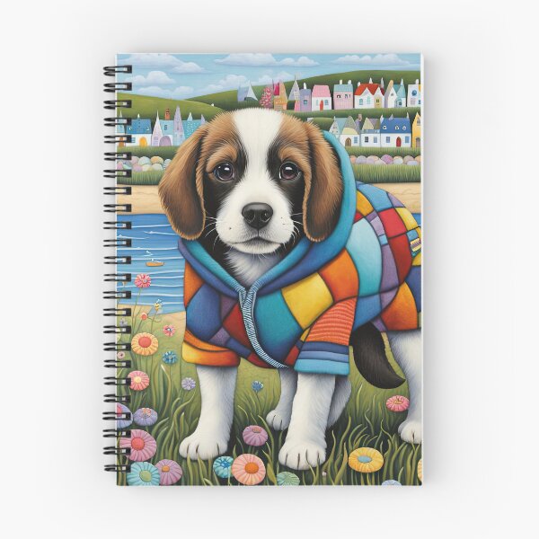 Item preview, Puppy walking at an English seaside designed and sold by Colin Bentham.