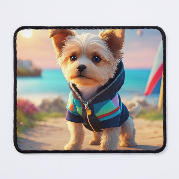 Item preview, Puppy walking at an English seaside designed and sold by Colin Bentham.