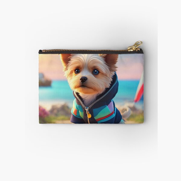 Item preview, Puppy walking at an English seaside designed and sold by Colin Bentham.