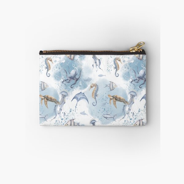Item preview, Whimsical Underwater World – Sea Creatures Pattern designed and sold by GoDesign1.