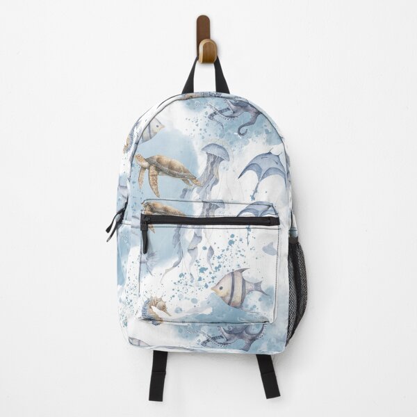 Item preview, Whimsical Underwater World – Sea Creatures Pattern designed and sold by GoDesign1.