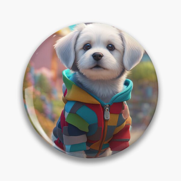 Item preview, Puppy walking at an English seaside designed and sold by Colin Bentham.