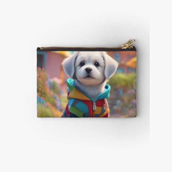 Item preview, Puppy walking at an English seaside designed and sold by Colin Bentham.