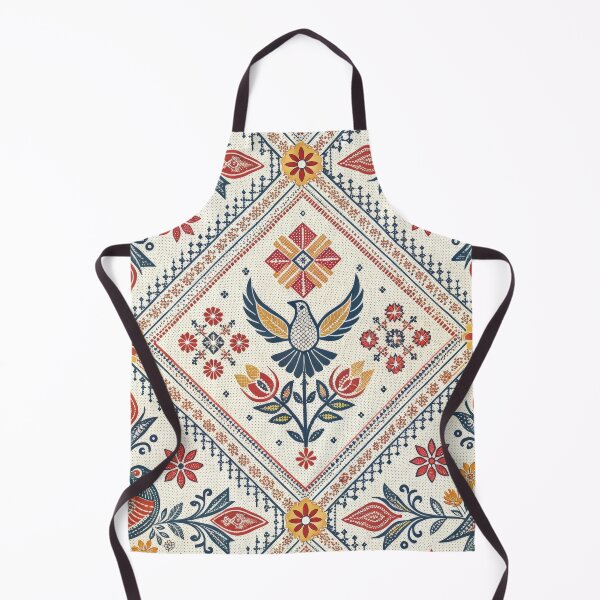 Item preview, Traditional Slavic Folk Art Pattern with Dove and Floral Motifs. designed and sold by RGShirtWorks.