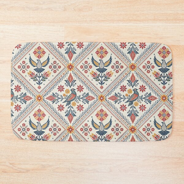 Item preview, Traditional Slavic Folk Art Pattern with Dove and Floral Motifs. designed and sold by ML-Media.