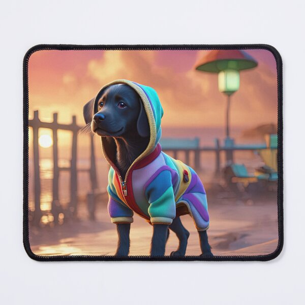 Item preview, Puppy walking at an English seaside designed and sold by Colin Bentham.