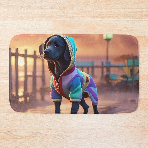 Item preview, Puppy walking at an English seaside designed and sold by Colin Bentham.