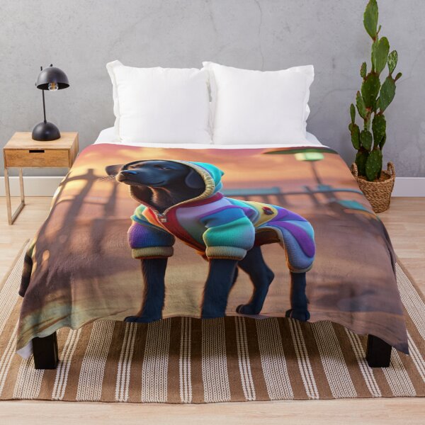 Item preview, Puppy walking at an English seaside designed and sold by Colin Bentham.