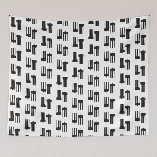 Item preview, Water Tower Repeating Pattern designed and sold by Kate Anderson Art.