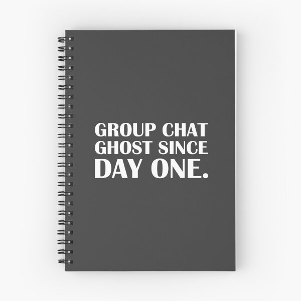 Item preview, Group Chat Ghost Since Day One. / Introvert Joke Funny T-Shirt Label designed and sold by introvertvibes.