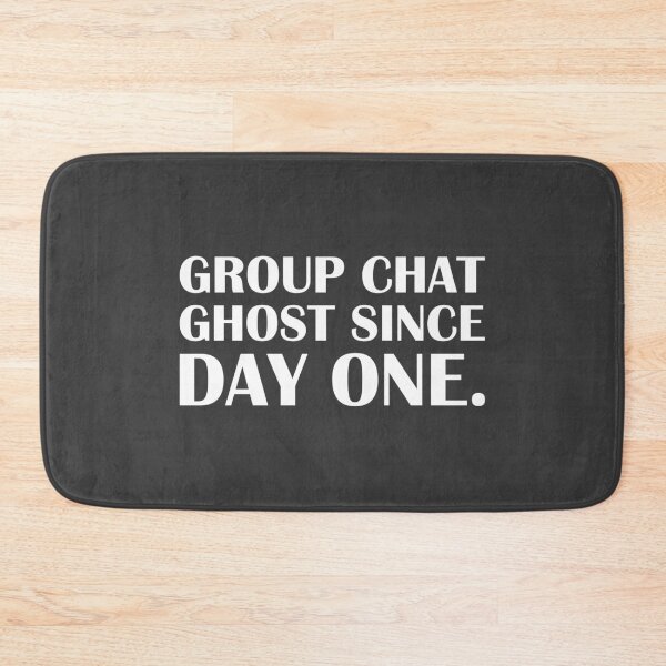Item preview, Group Chat Ghost Since Day One. / Introvert Joke Funny T-Shirt Label designed and sold by introvertvibes.