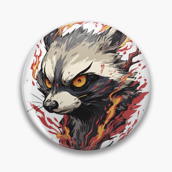Item preview, Trickster Japanese Tanuki Raccoon Yokai Art designed and sold by bapupa.