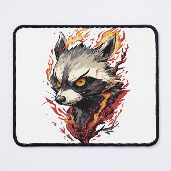 Item preview, Trickster Japanese Tanuki Raccoon Yokai Art designed and sold by bapupa.