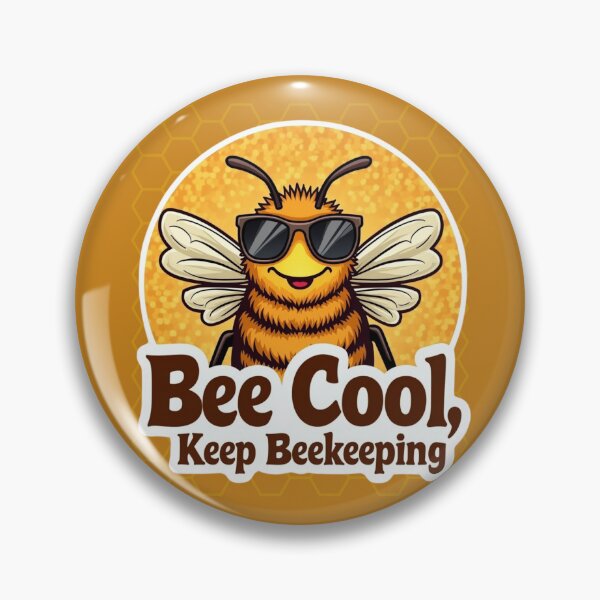 Item preview, "Cool Beekeeper Bee with Sunglasses" designed and sold by Timeless Design.