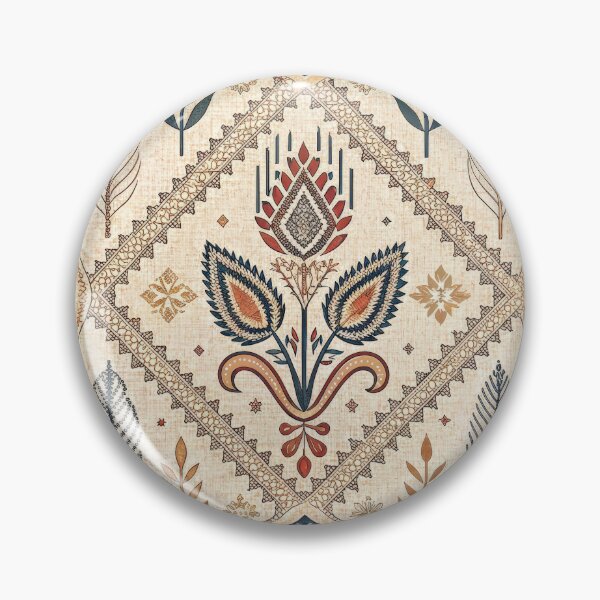 Item preview, Seamless Ethnic Floral Pattern with Bohemian and Tribal Motifs. designed and sold by RGShirtWorks.