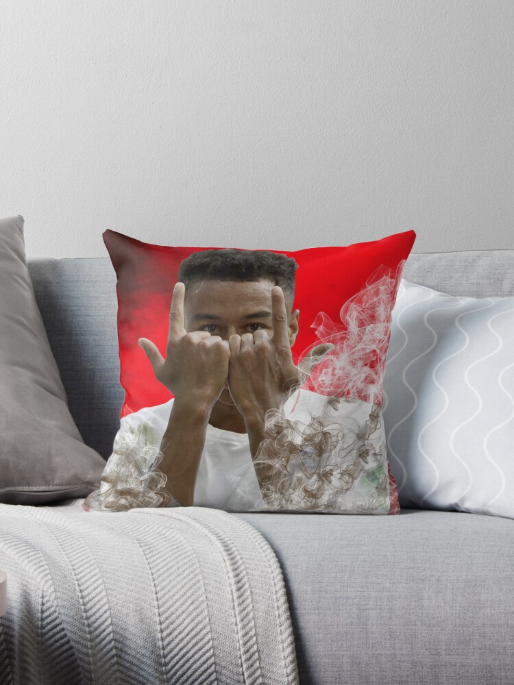 "Jesse Lingard Full Art " Throw Pillows by SJTeesDesigns ...