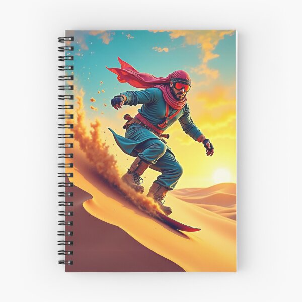 Item preview, "Desert Sandboarding Adventure with a Modern Twist" designed and sold by Timeless Design.