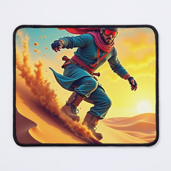 Item preview, "Desert Sandboarding Adventure with a Modern Twist" designed and sold by Timeless Design.