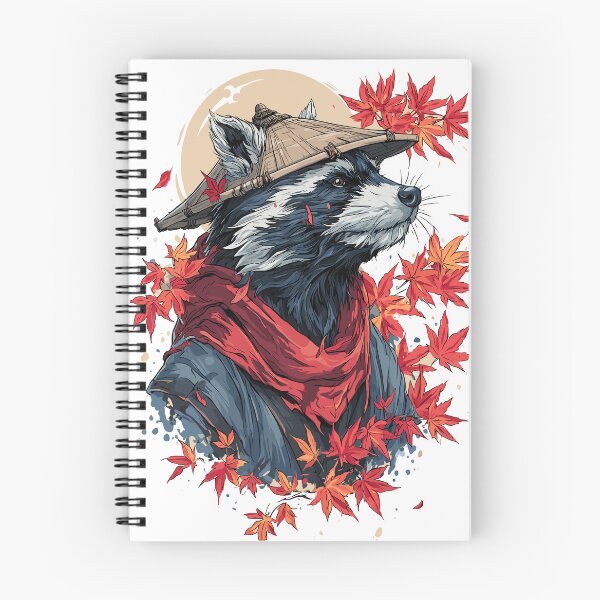Item preview, Mythical Japanese Tanuki Raccoon Yokai Art designed and sold by bapupa.