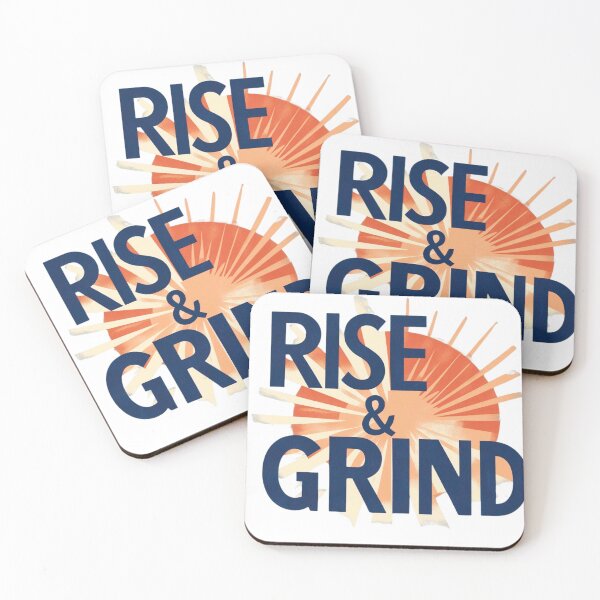Item preview, Rise and grind  designed and sold by Mind Empowerment Designs.