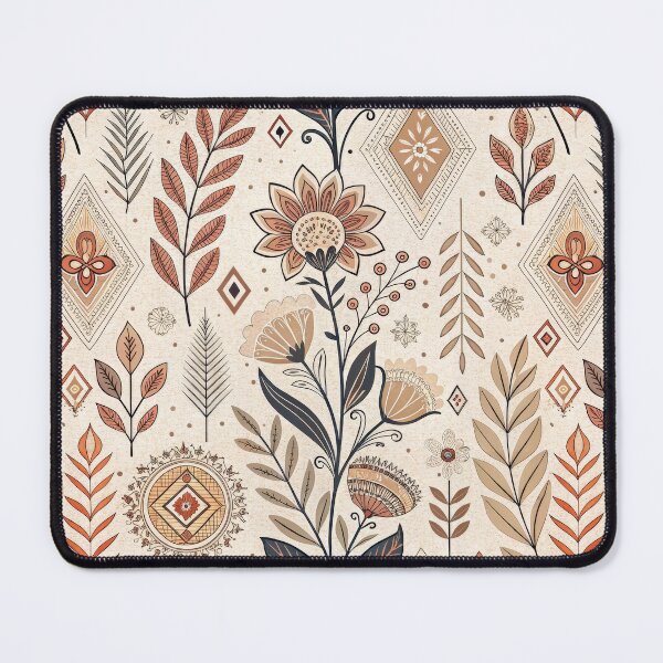 Item preview, Boho Chic Floral and Botanical Seamless Pattern. designed and sold by RGShirtWorks.