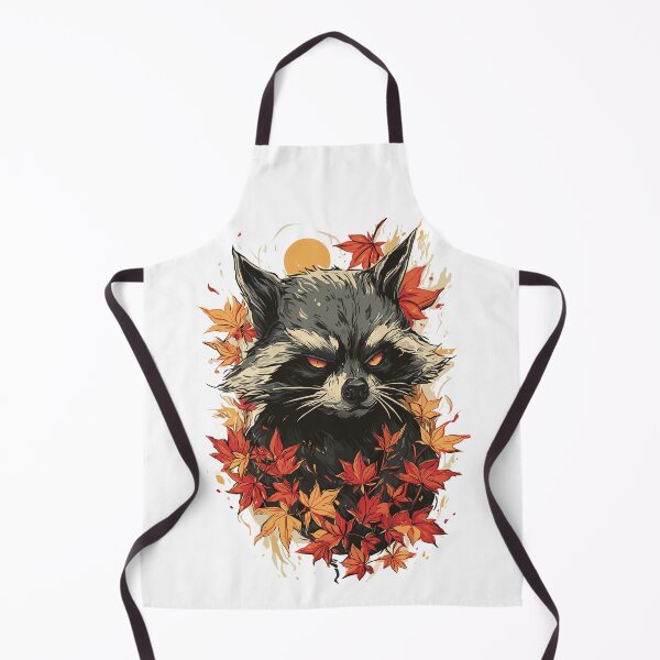 Item preview, Lucky Japanese Tanuki Raccoon Yokai Art designed and sold by bapupa.