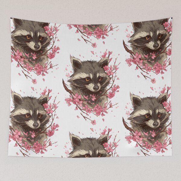 Item preview, Charming Japanese Tanuki Raccoon Yokai Art designed and sold by bapupa.