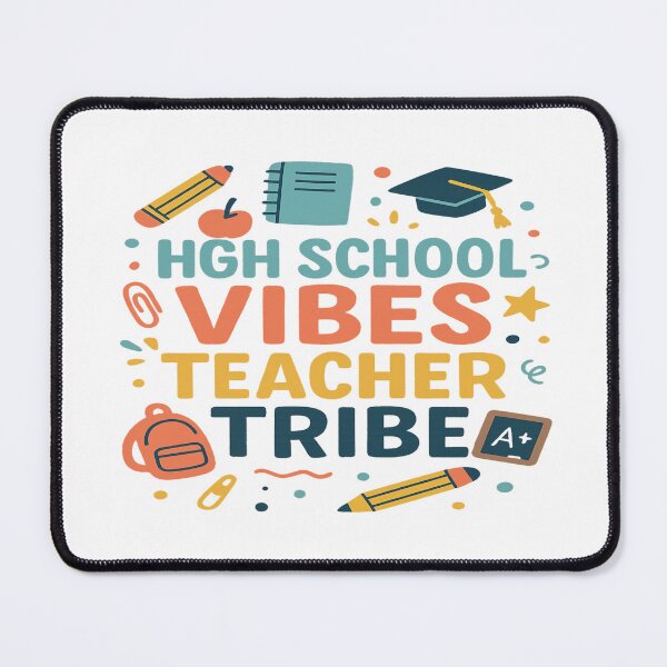 Item preview, Teacher Tribe Vibes – Funny High School Life designed and sold by Rajasekar.