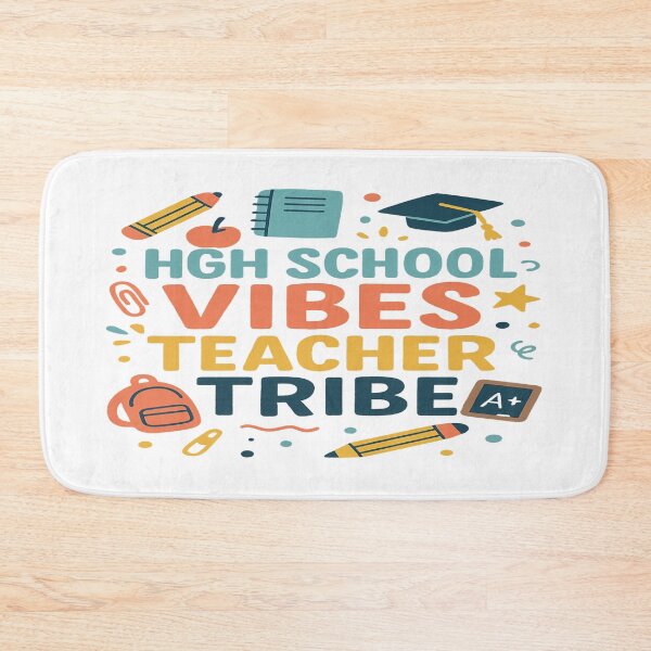 Item preview, Teacher Tribe Vibes – Funny High School Life designed and sold by Rajasekar.