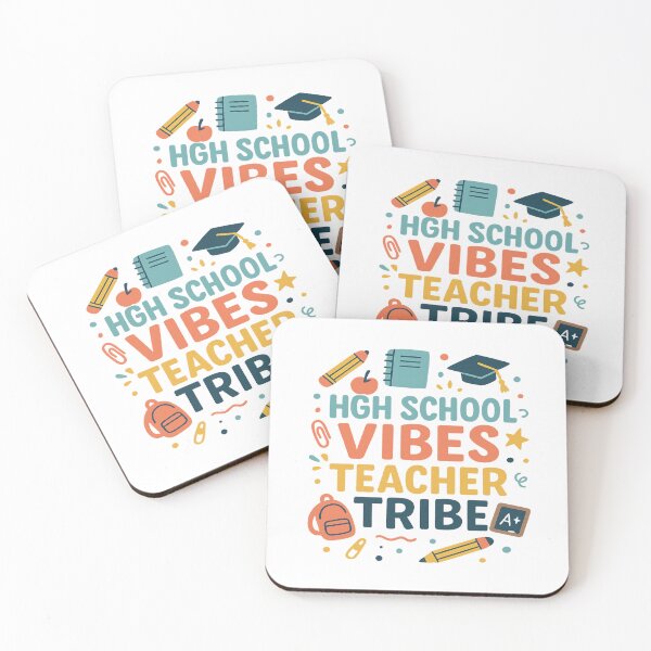 Item preview, Teacher Tribe Vibes – Funny High School Life designed and sold by Rajasekar.