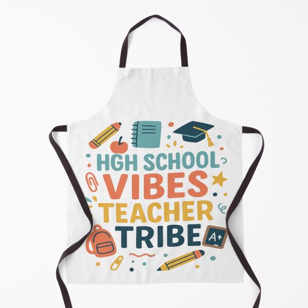 Item preview, Teacher Tribe Vibes – Funny High School Life designed and sold by Rajasekar.