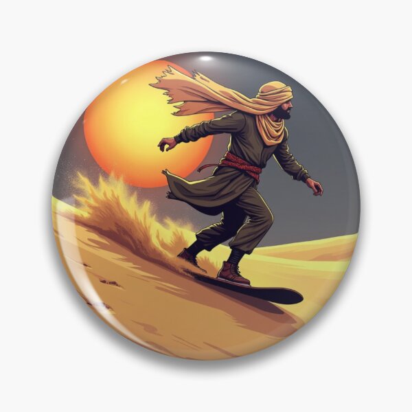 Item preview, "Epic Sandboarding Adventure – Ride the Desert Waves" designed and sold by Timeless Design.