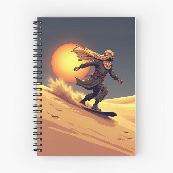 Item preview, "Epic Sandboarding Adventure – Ride the Desert Waves" designed and sold by Timeless Design.