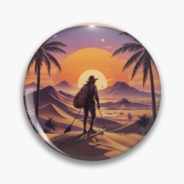 Item preview, Sandboarding Adventure in the Desert | Retro Sunset Aesthetic designed and sold by Timeless Design.