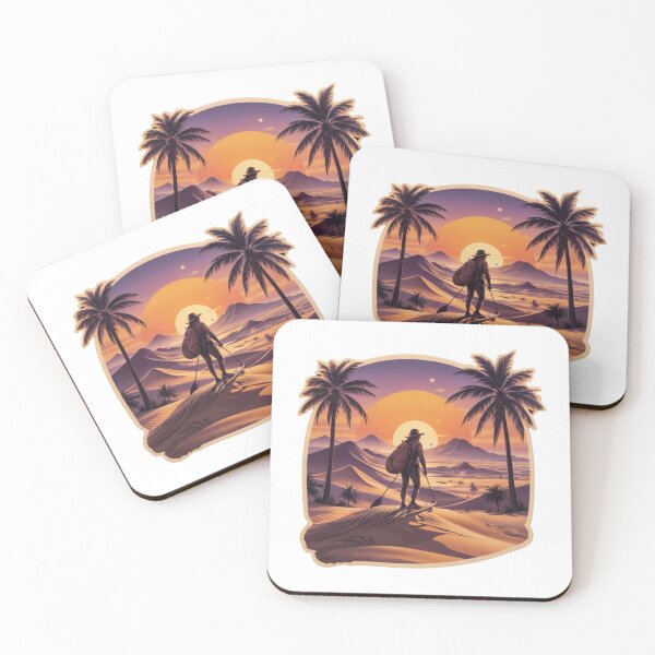 Item preview, Sandboarding Adventure in the Desert | Retro Sunset Aesthetic designed and sold by Timeless Design.