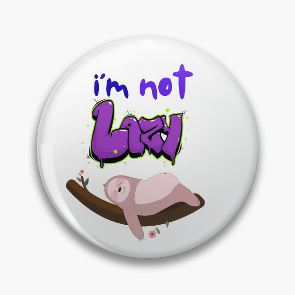 Item preview, I'm not lazy  good for t-shirt and all items  designed and sold by Activemoms.