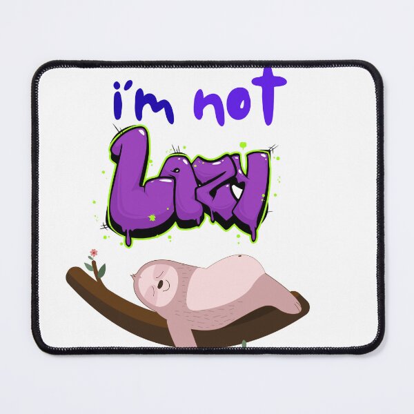 Item preview, I'm not lazy good for t-shirt and all items designed and sold by Activemoms.