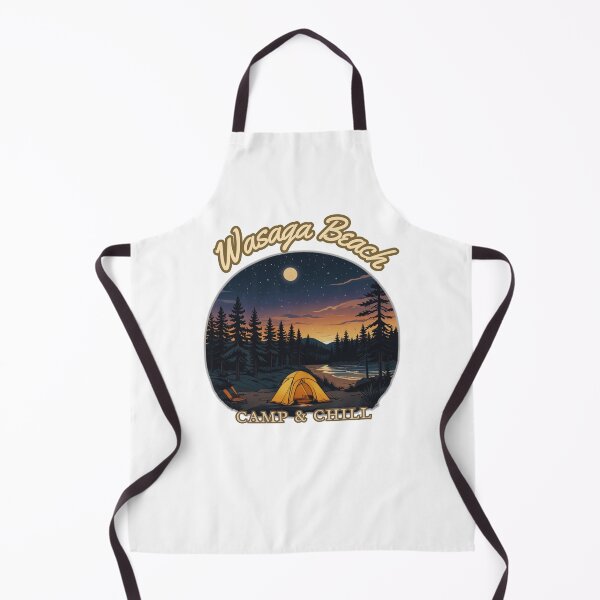 Item preview, Wasaga Beach Camp & Chill – Nostalgic Camping Under the Moonlight designed and sold by Timeless Design.