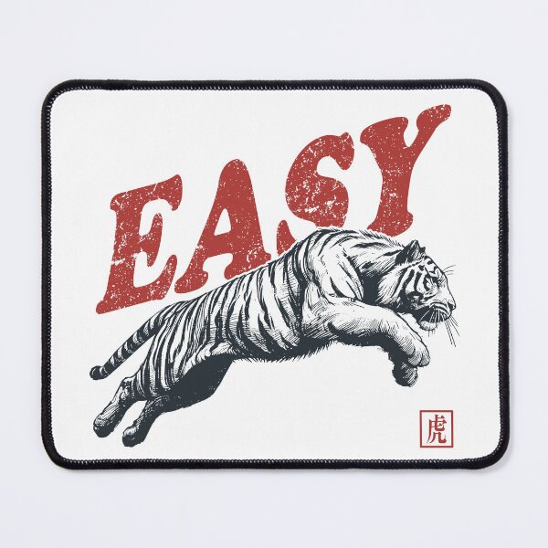 Item preview, Funny Quote Easy Tiger Retro Wild Animal designed and sold by Jcat7.