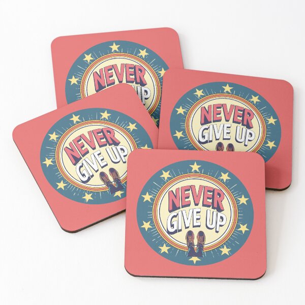 Item preview, Never Give Up Cute Kids Crossing Finish Line – Motivational T-Shirt Design designed and sold by Chillspire.